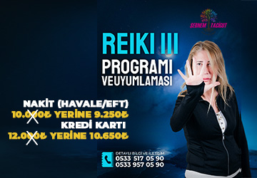 ✨ REIKI 3. SEVİYE PROGRAMI